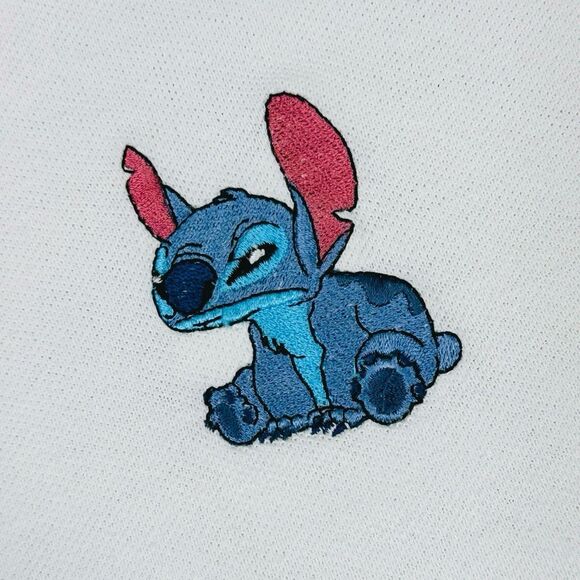 Vintage Disney Store Lilo & Stitch Embroidered Polo Shirt - Size XL - Picture 3 of 6
